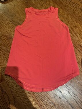 lululemon athletica Coral Pink Athletic Tank Top